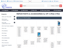 Tablet Screenshot of hp-ipaq.com